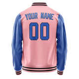 Custom Light Pink Sky Blue Jacket JA2121092117B31709