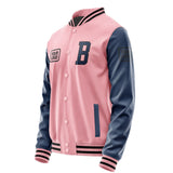 Custom Light Pink Blue Jacket JA212110211717101017