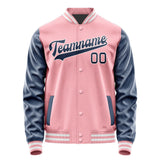 Custom Light Pink Blue Jacket JA2121102118B31810