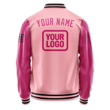 Custom Light Pink Pink Jacket JA212113211717131317