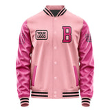 Custom Light Pink Pink Jacket JA212113211717131317