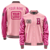 Custom Light Pink Pink Jacket