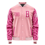 Custom Light Pink Pink Jacket JA212113211818131318