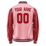 Custom Light Pink Red Jacket JA2121142117B31714