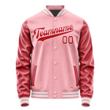 Custom Light Pink Red Jacket JA2121142118B31814