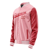 Custom Light Pink Red Jacket JA2121142118B31814