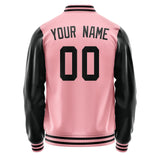 Custom Light Pink Black Jacket JA2121172117B31717