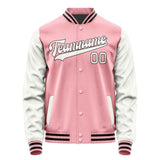 Custom Light Pink White Jacket JA2121182117B31718