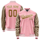 Custom Light Pink Khaki Jacket