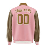Custom Light Pink Khaki Jacket