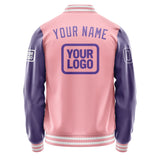 Custom Light Pink Light Purple Jacket JA212123211818232318