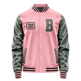 Custom Light Pink Blue Green Jacket JA212127211717272717