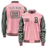 Custom Light Pink Blue Green Jacket