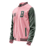 Custom Light Pink Blue Green Jacket JA212127211717272717