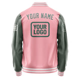 Custom Light Pink Blue Green Jacket JA212127211818272718