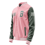 Custom Light Pink Blue Green Jacket JA212127211818272718