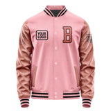 Custom Light Pink Copper Rose Jacket JA212129211717292917