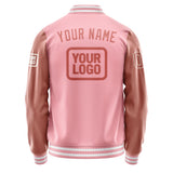 Custom Light Pink Copper Rose Jacket JA212129211818292918