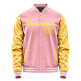 Custom Light Pink Gold Jacket JA2121302118B21830