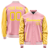 Custom Light Pink Gold Jacket