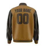 Custom Khaki Brown Jacket