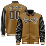 Custom Khaki Brown Jacket