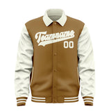 Custom Khaki Cream Jacket
