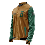 Custom Khaki Green Jacket JA222205221717050517