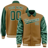 Custom Khaki Green Jacket