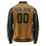 Custom Khaki Dark Green Jacket JA2222062217B31706