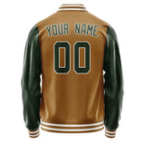 Custom Khaki Dark Green Jacket JA2222062218B31806