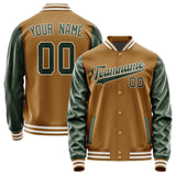 Custom Khaki Dark Green Jacket JA2222062218B31806