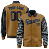 Custom Khaki Navy Jacket