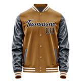 Custom Khaki Navy Jacket JA2222112218B21811