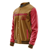 Custom Khaki Red Jacket JA2222142217B21714