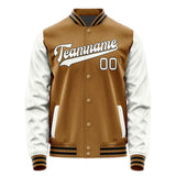 Custom Khaki White Jacket JA2222182217B31718