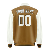 Custom Khaki White Jacket