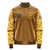 Custom Khaki Yellow Jacket JA222219221717191917