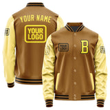 Custom Khaki Light Yellow Jacket