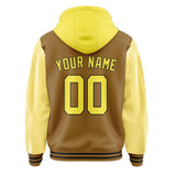 Custom Khaki Light Yellow Jacket