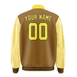 Custom Khaki Light Yellow Jacket