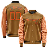 Custom Khaki Orange Jacket JA2222282217B21728