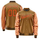 Custom Khaki Orange Jacket