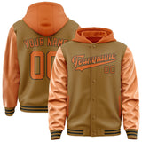 Custom Khaki Orange Jacket