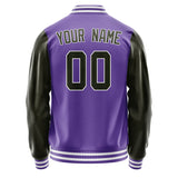 Custom Light Purple Olive Jacket JA2323022318B31802