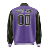 Custom Light Purple Olive Jacket