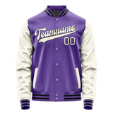 Custom Light Purple Cream Jacket JA2323032317B31703
