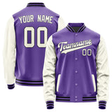 Custom Light Purple Cream Jacket