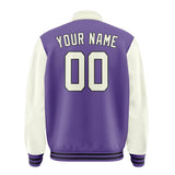 Custom Light Purple Cream Jacket