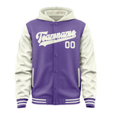 Custom Light Purple Cream Jacket